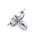 Speculum anal BDSM acier inoxydable poli – Malins-Plaisirs