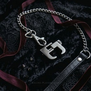 Crochet nasal BDSM acier inoxydable avec laisse