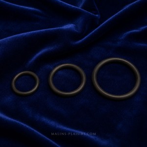 Lot de 3 cockrings élastiques Addicted Toys