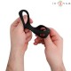 Cockring avec extension de stimulation clitoridienne pour le couple