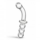 Dildo en verre anal et masseur de prostate ToyJoy Glass Worxx