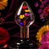 Précommande Plug Anal Fleurs Colorées en Résine Époxy – Bloomé